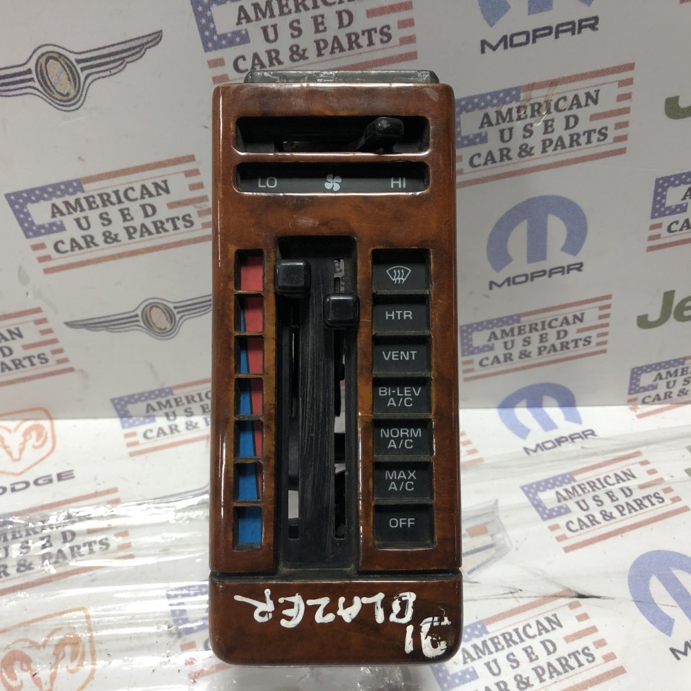 1991 CHEVROLET BLAZER KLİMA KONTROL PANELİ